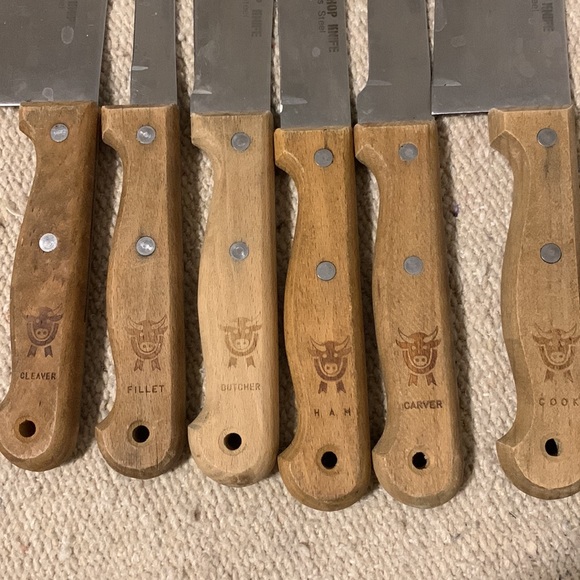 Butcher Shop Knife Set - Picture 2 of 3